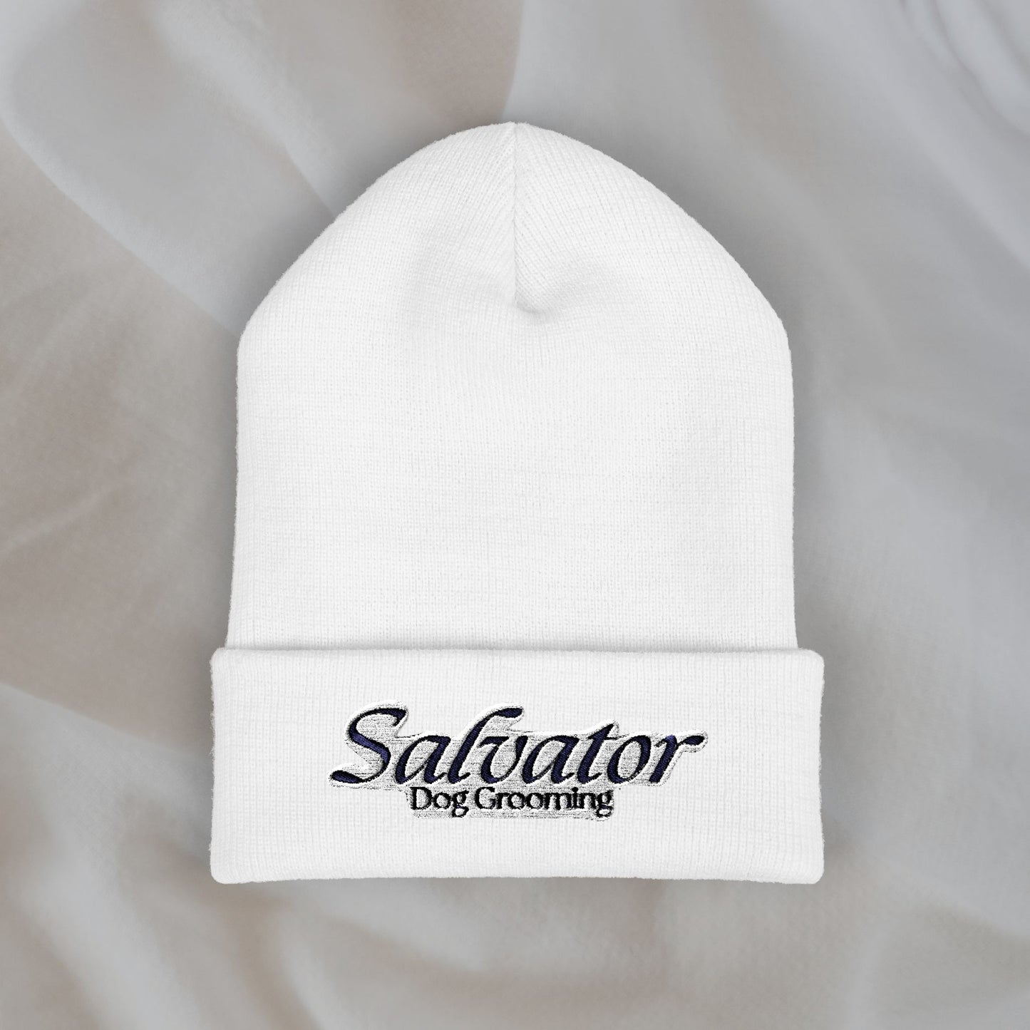 Embroidered Classic Cuffed Beanie