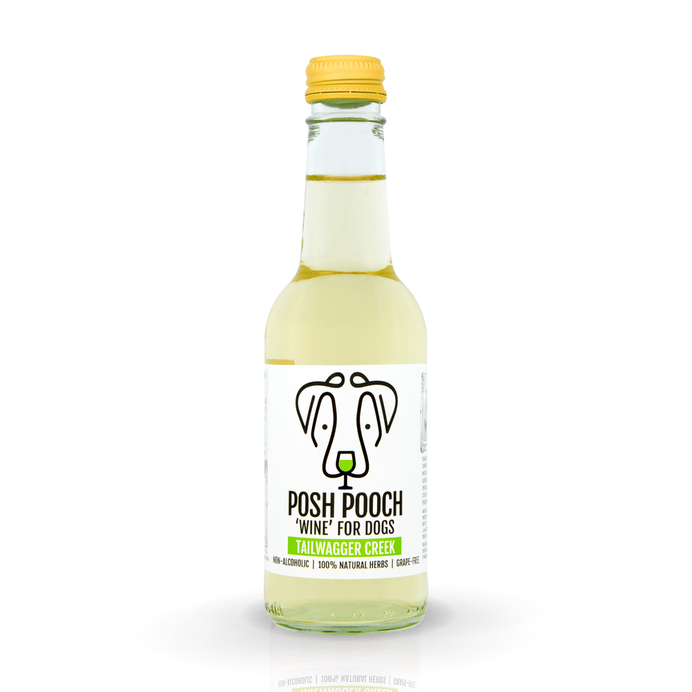 Woof&Brew Posh Pooch Dog 'Wine' Gift Treat - 330ml