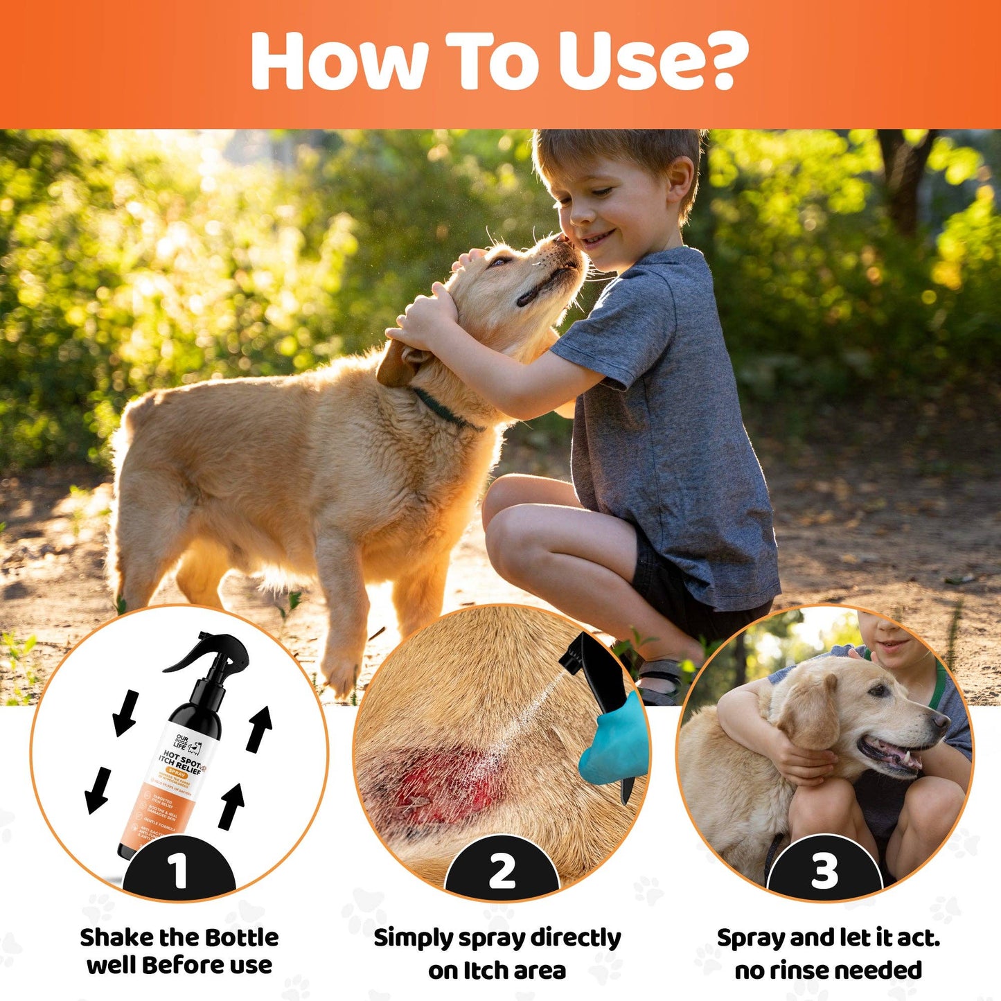 Itch Spray for Dogs