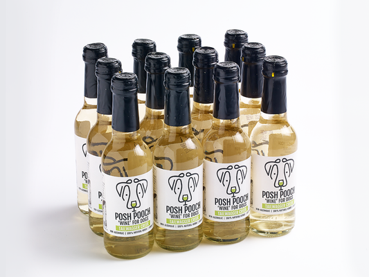 Woof&Brew Posh Pooch Dog 'Wine' Gift Treat - 330ml