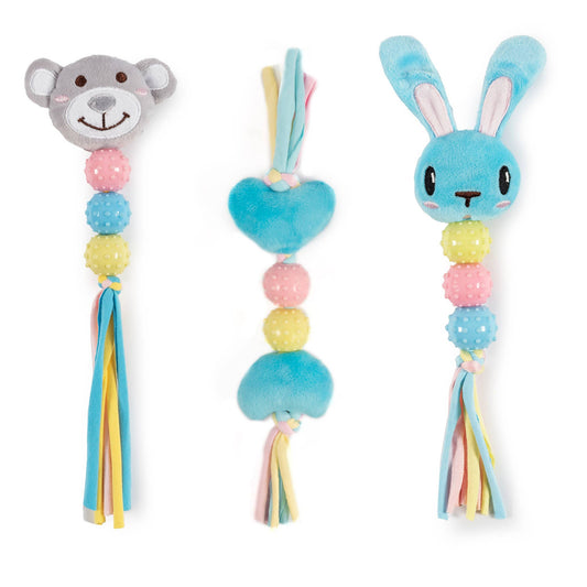 Small Bite Puppy Teether Bear/Bunny/Heart